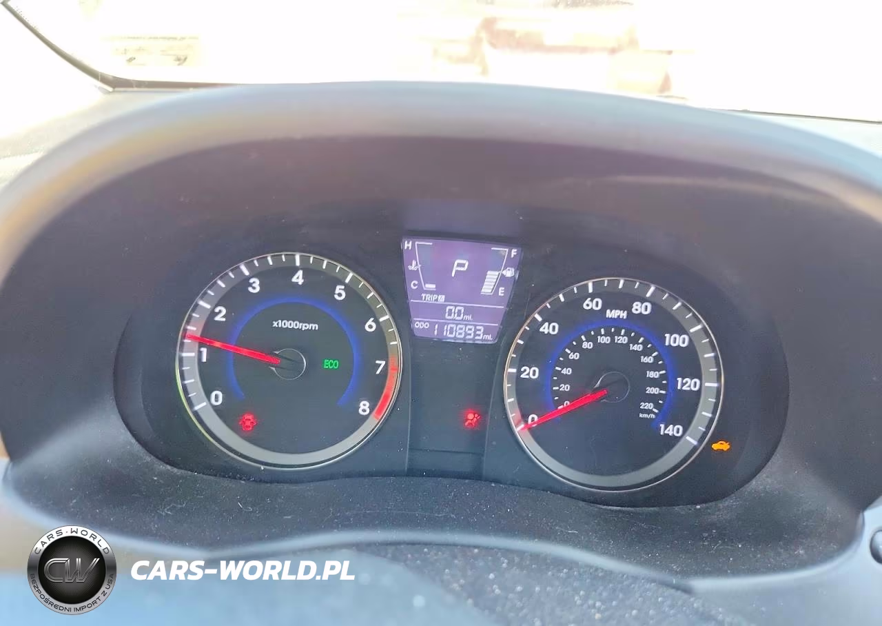 2013 Hyundai Accent Se VIN:KMHCU5AE9DU132578 - 9