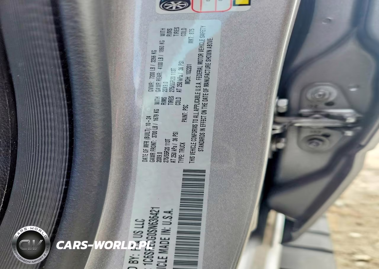 2025 Ram 1500 Tradesman VIN:1C6SRECG0SN636421 - 12