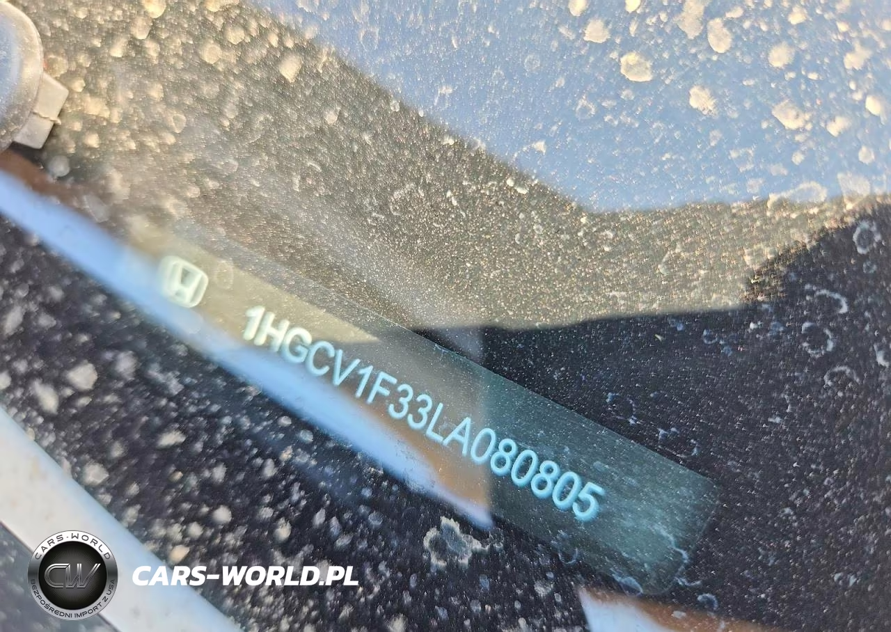 2020 Honda Accord Sport VIN:1HGCV1F33LA080805 - 12