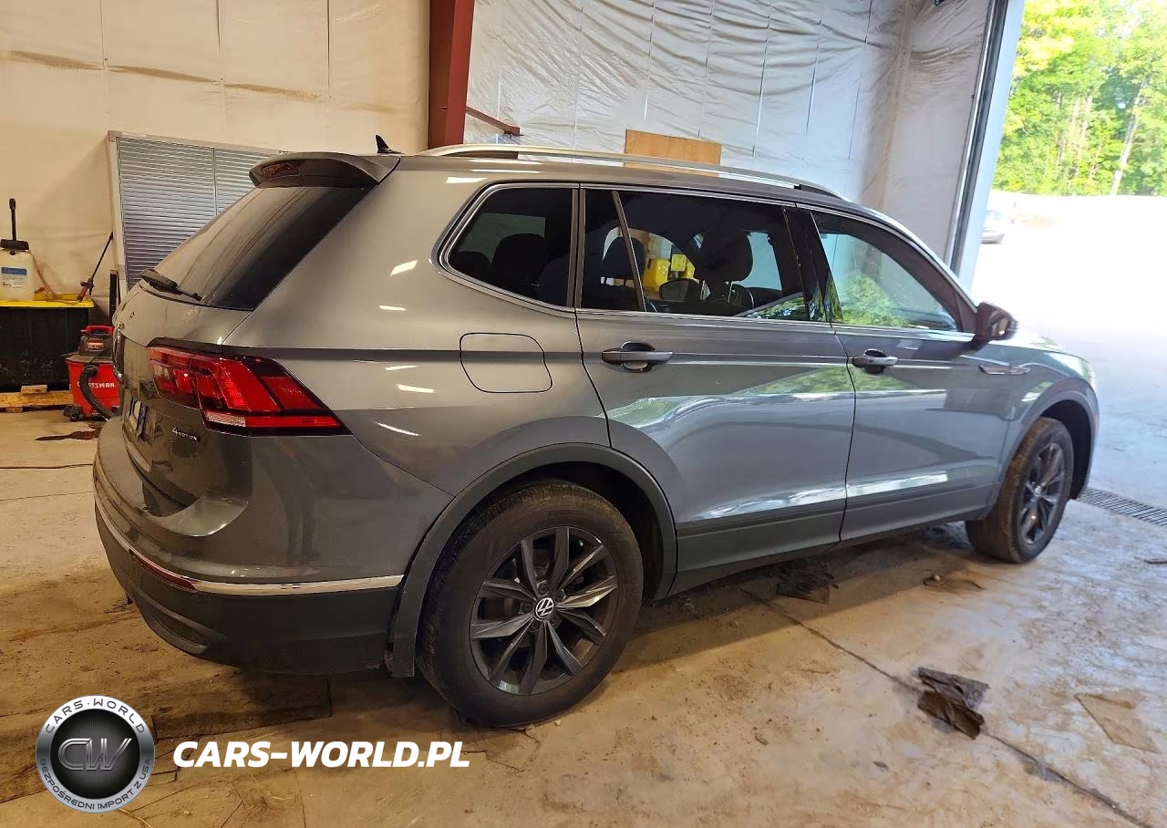 2022 Volkswagen Tiguan Se VIN:3VV2B7AX4NM005201 - 3