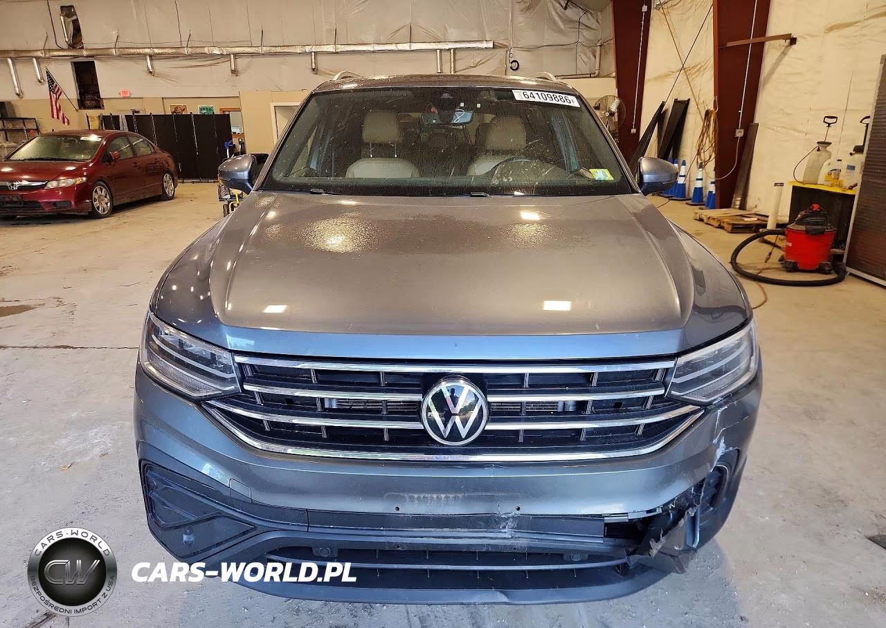 2022 Volkswagen Tiguan Se VIN:3VV2B7AX4NM005201 - 5