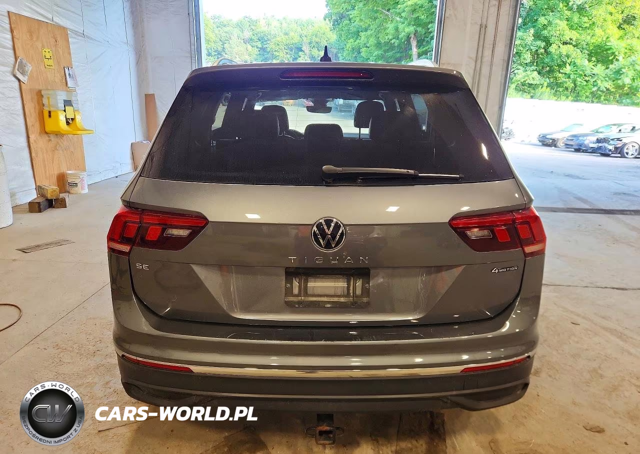 2022 Volkswagen Tiguan Se VIN:3VV2B7AX4NM005201 - 6