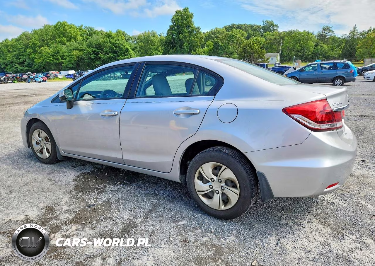 2013 Honda Civic Lx VIN:19XFB2F50DE280700 - 2