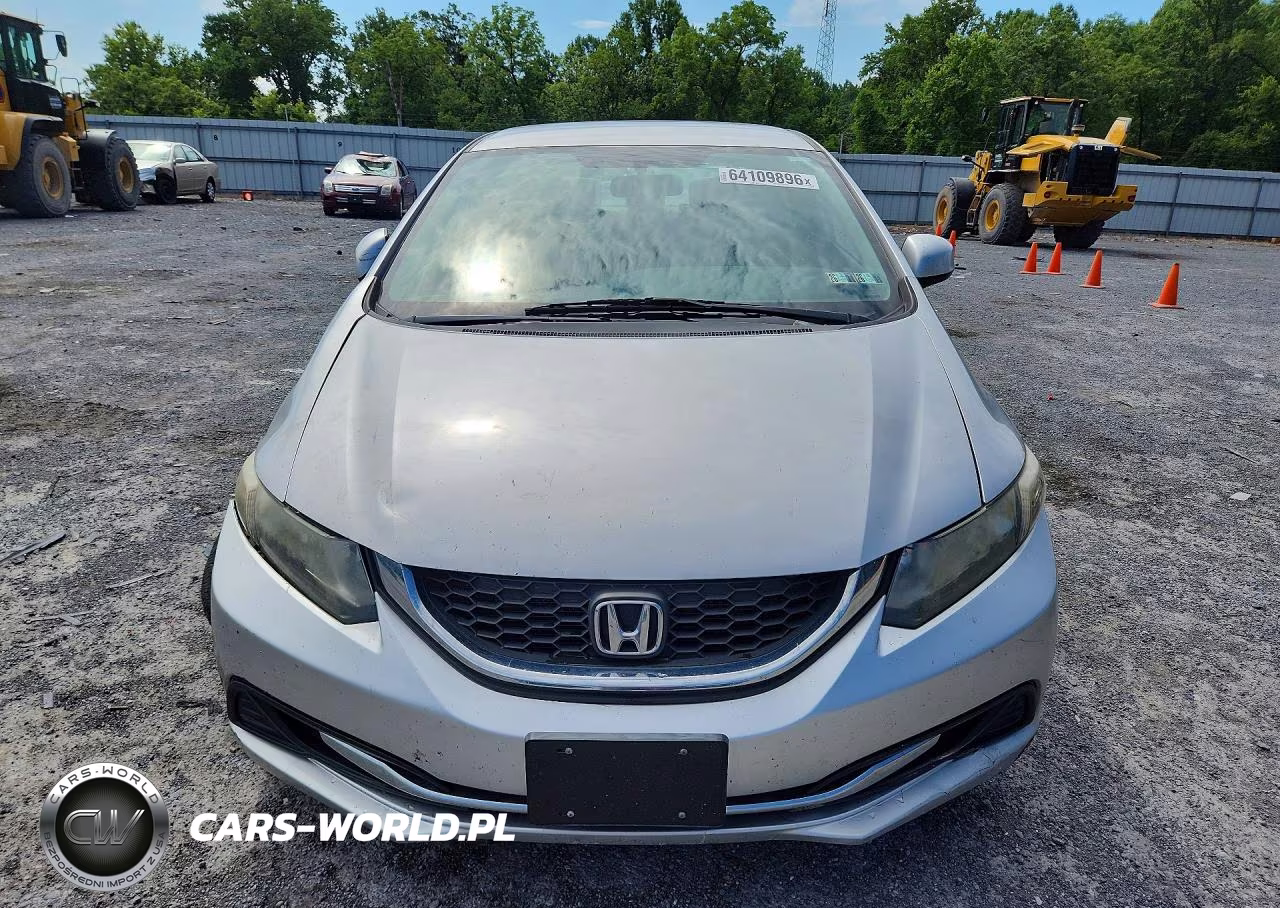 2013 Honda Civic Lx VIN:19XFB2F50DE280700 - 5