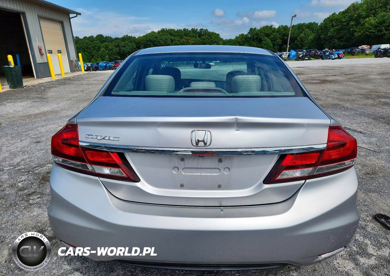 2013 Honda Civic Lx VIN:19XFB2F50DE280700 - 6