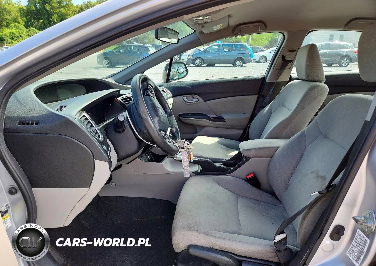 2013 Honda Civic Lx VIN:19XFB2F50DE280700 - 7