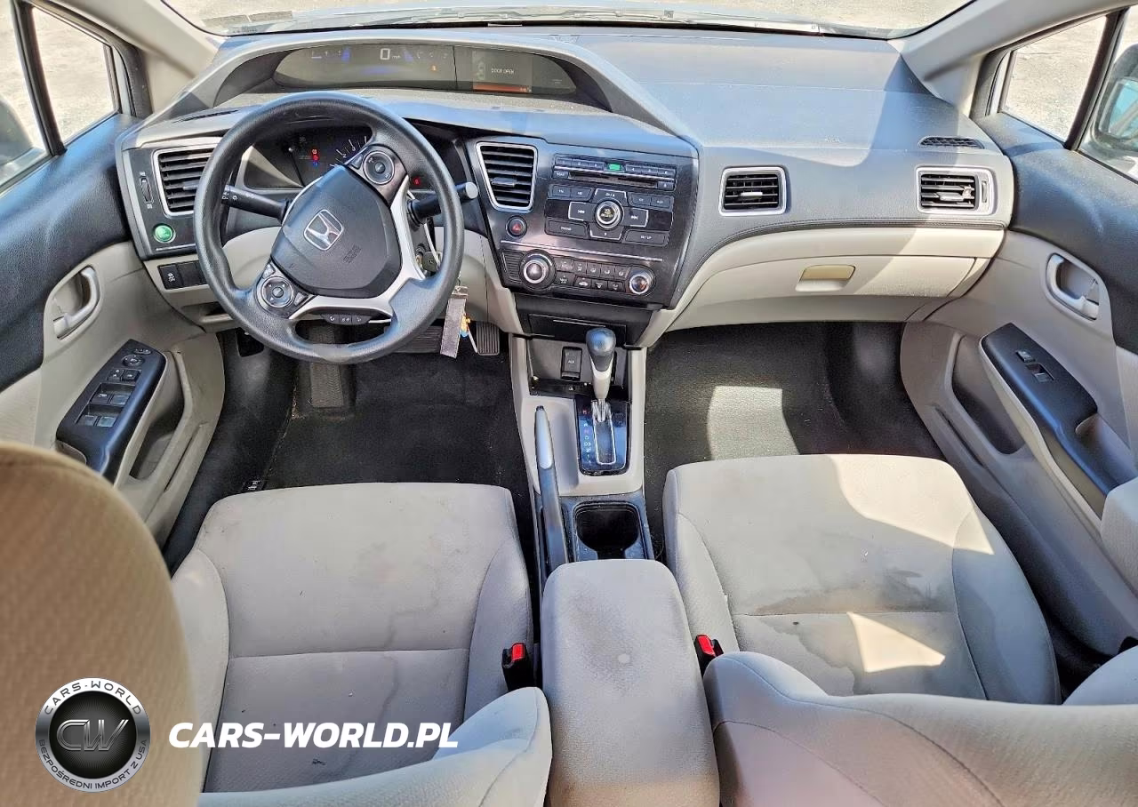 2013 Honda Civic Lx VIN:19XFB2F50DE280700 - 8