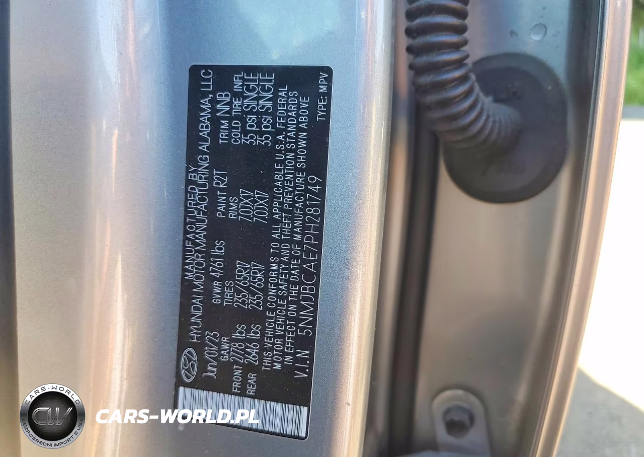2023 Hyundai Tucson Sel VIN:5NMJBCAE7PH281749 - 13