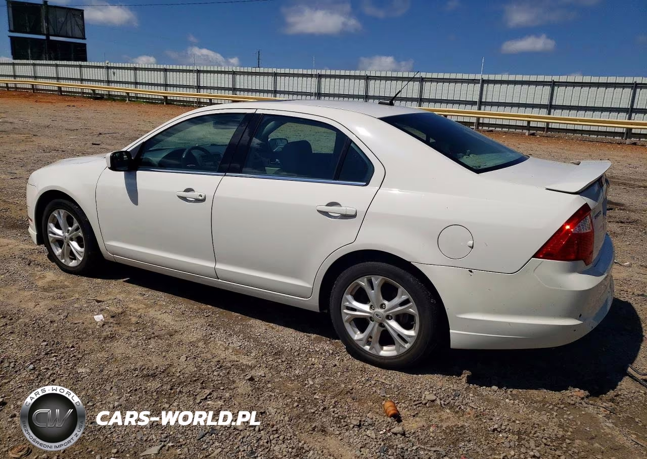 2012 Ford Fusion Se VIN:3FAHP0HA7CR433109 - 2