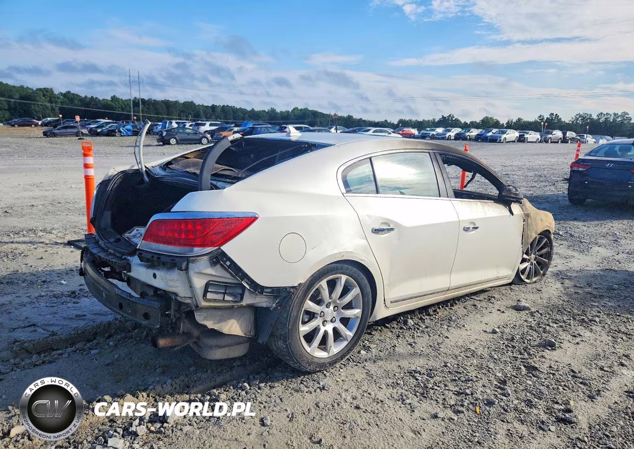 2010 Buick Lacrosse Cxs VIN:1G4GE5GV4AF146216 - 3
