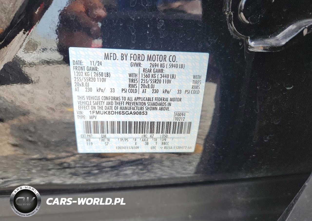 2025 Ford Explorer Active VIN:1FMUK8DH6SGA90853 - 13