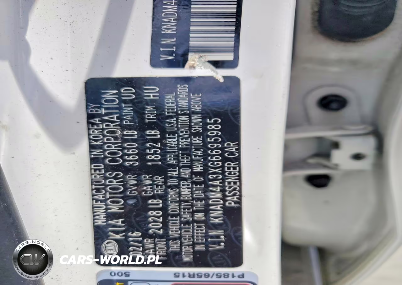 2016 Kia Rio Lx VIN:KNADM4A3XG6695985 - 12