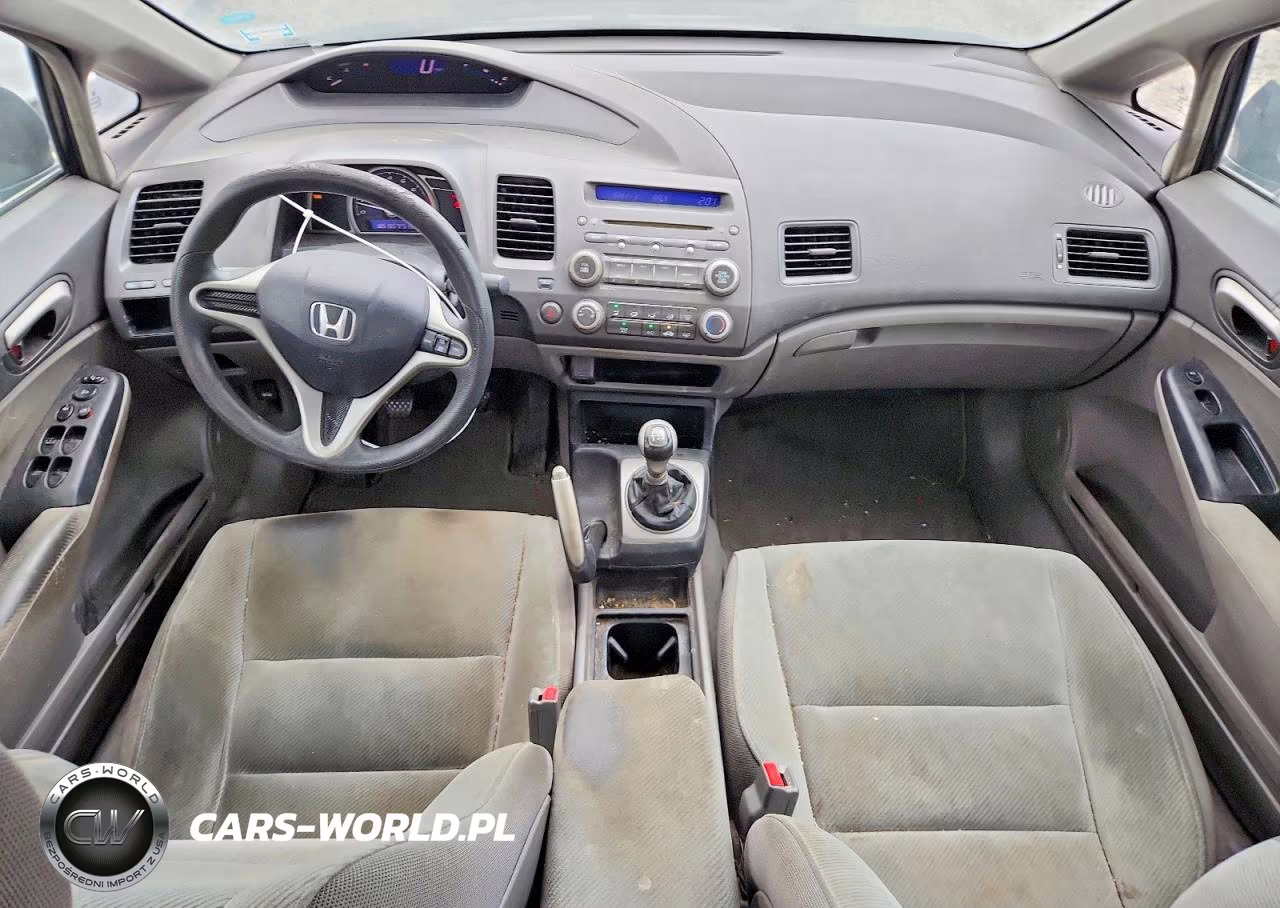 2011 Honda Civic Lx VIN:2HGFA1E52BH501604 - 8