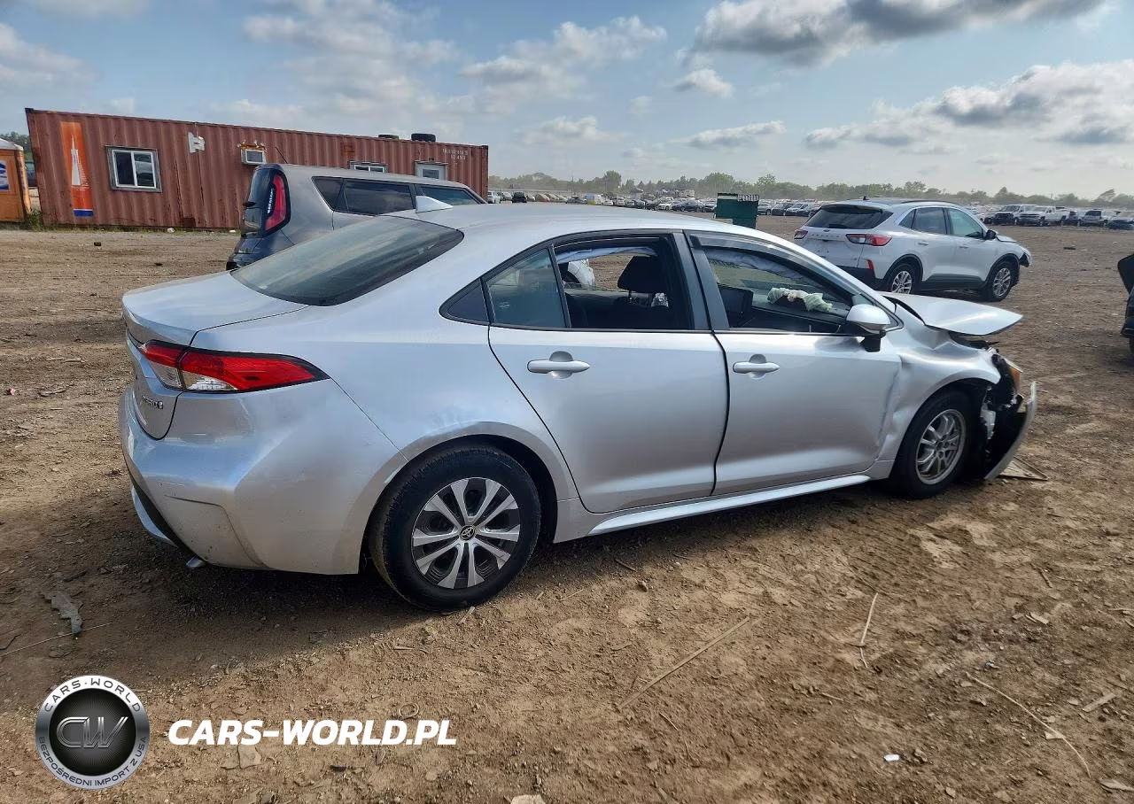 2022 Toyota Corolla Le VIN:JTDEAMDE7NJ049164 - 3