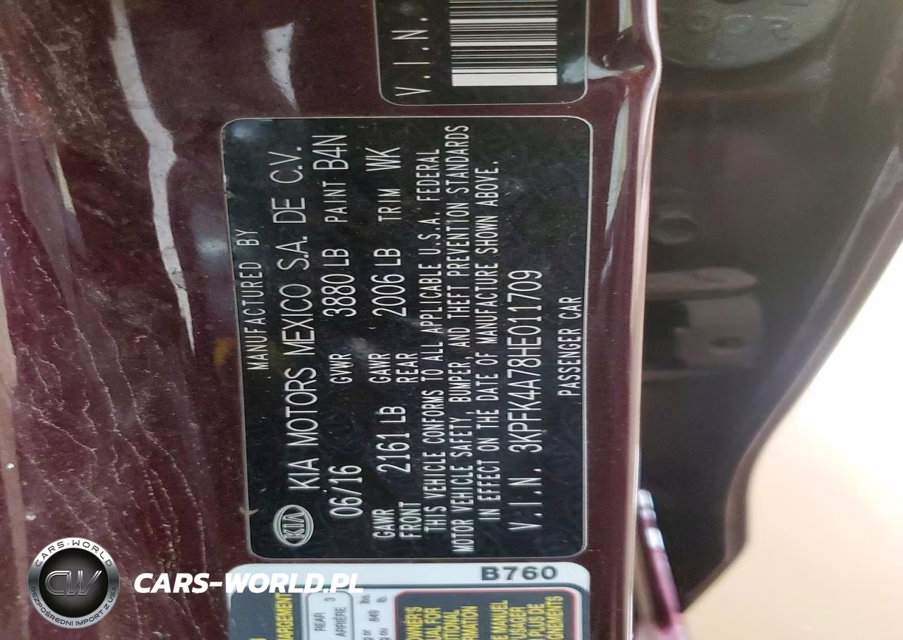 2017 Kia Forte Lx VIN:3KPFK4A78HE011709 - 12