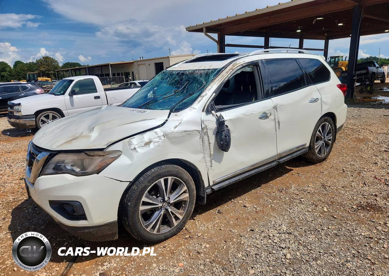 2017 Nissan Pathfinder Platinum VIN:5N1DR2MM1HC695854 - 1