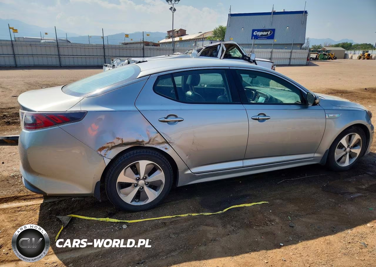 2014 Kia Optima Hybrid VIN:KNAGN4AD0E5068752 - 3