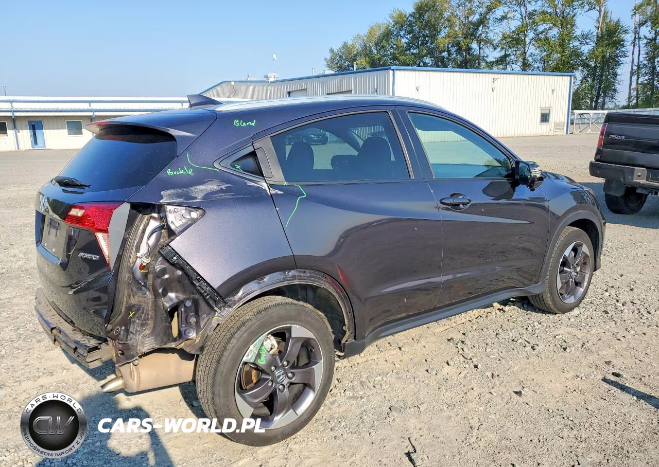 2018 Honda Hr-V Exl VIN:3CZRU6H74JM729627 - 3