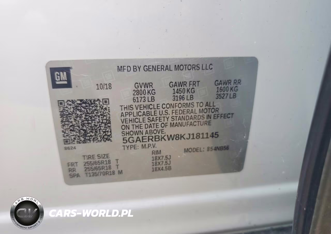2019 Buick Enclave Essence VIN:5GAERBKW8KJ181145 - 13