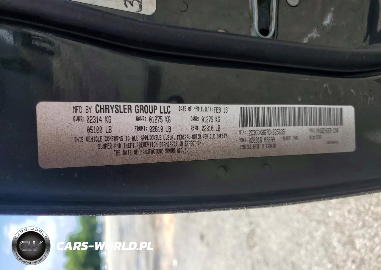 2013 Dodge Charger Se VIN:2C3CDXBG7DH625635 - 12