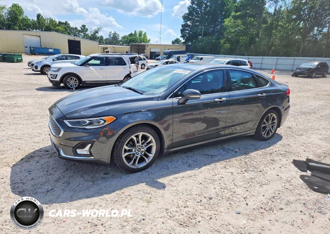 2020 Ford Fusion Titanium VIN:3FA6P0RU8LR182309 - 1