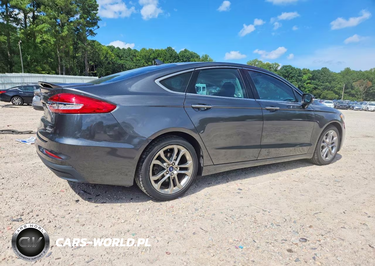 2020 Ford Fusion Titanium VIN:3FA6P0RU8LR182309 - 3