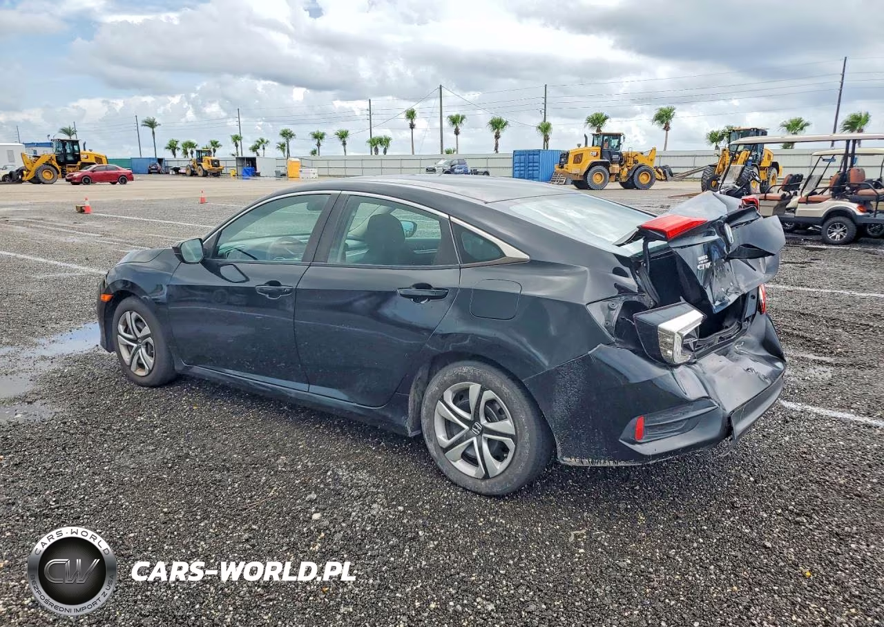 2016 Honda Civic Lx VIN:19XFC2F5XGE204578 - 2