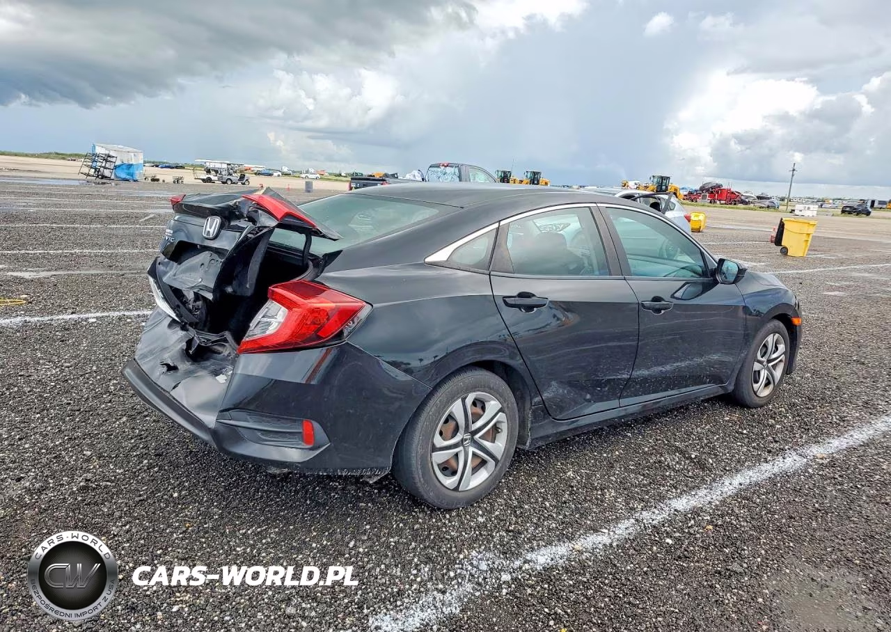 2016 Honda Civic Lx VIN:19XFC2F5XGE204578 - 3
