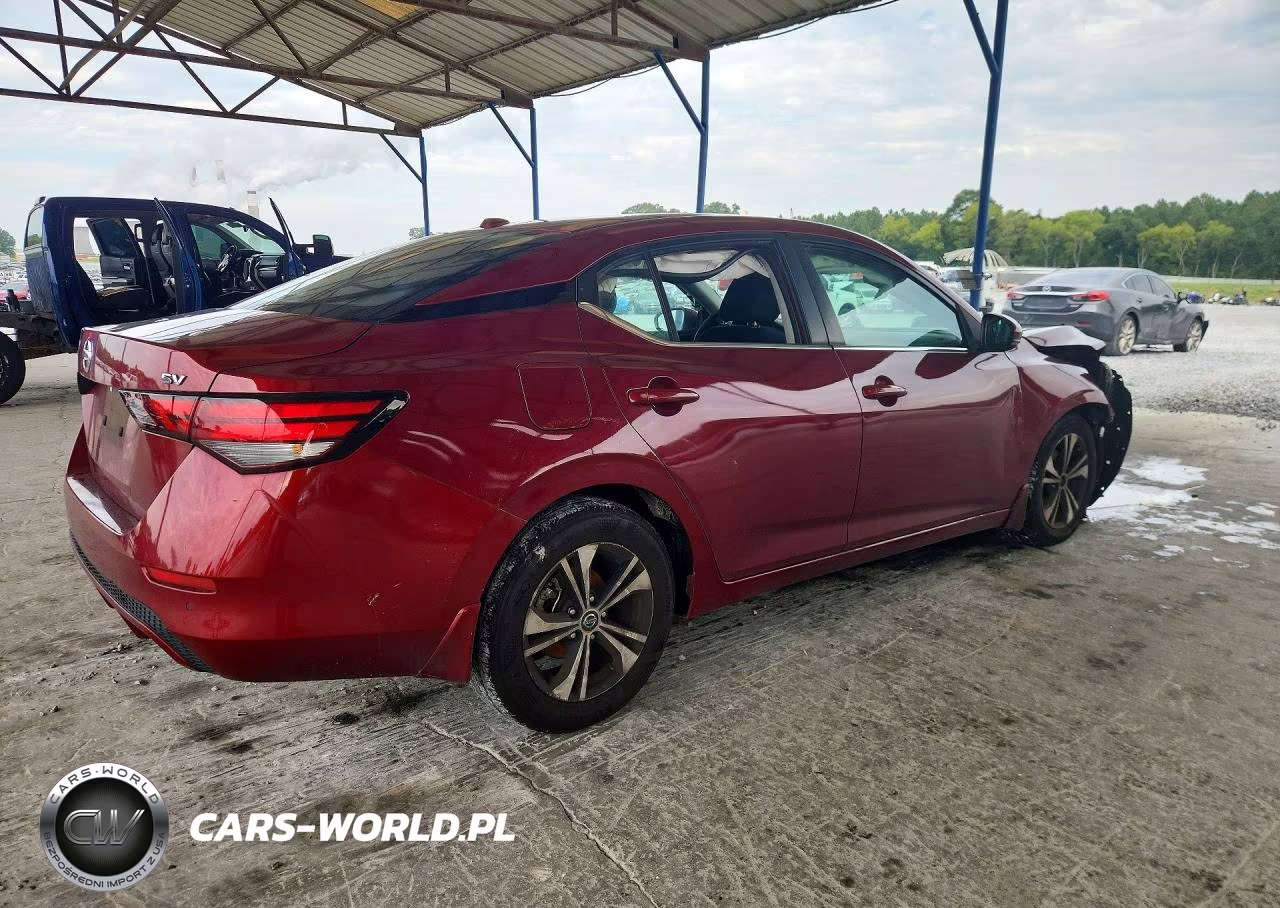 2020 Nissan Sentra Sv VIN:3N1AB8CV4LY264985 - 3