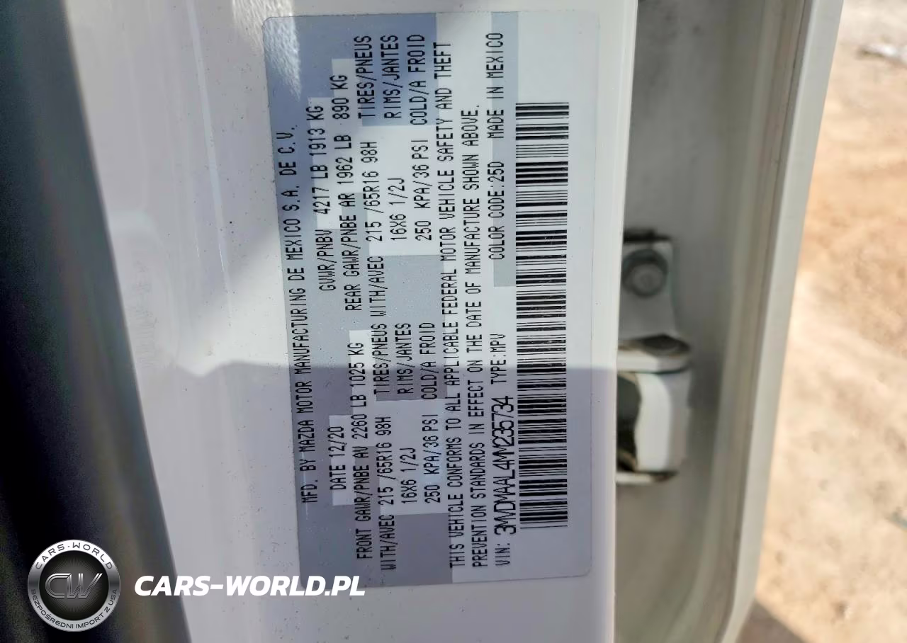 2021 Mazda Cx-30 VIN:3MVDMAAL4MM235734 - 14