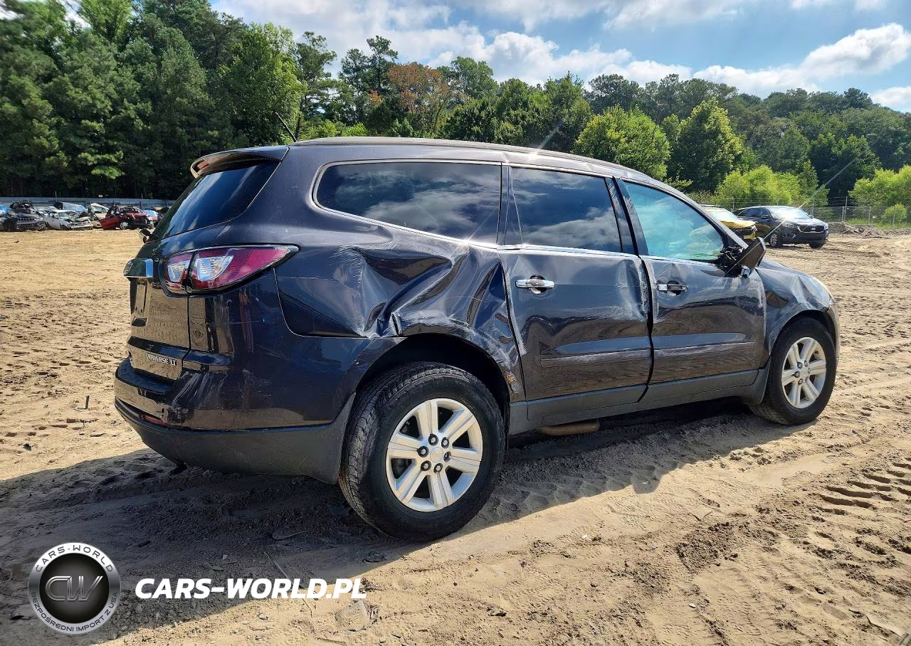 2013 Chevrolet Traverse Lt VIN:1GNKVGKD7DJ172343 - 3