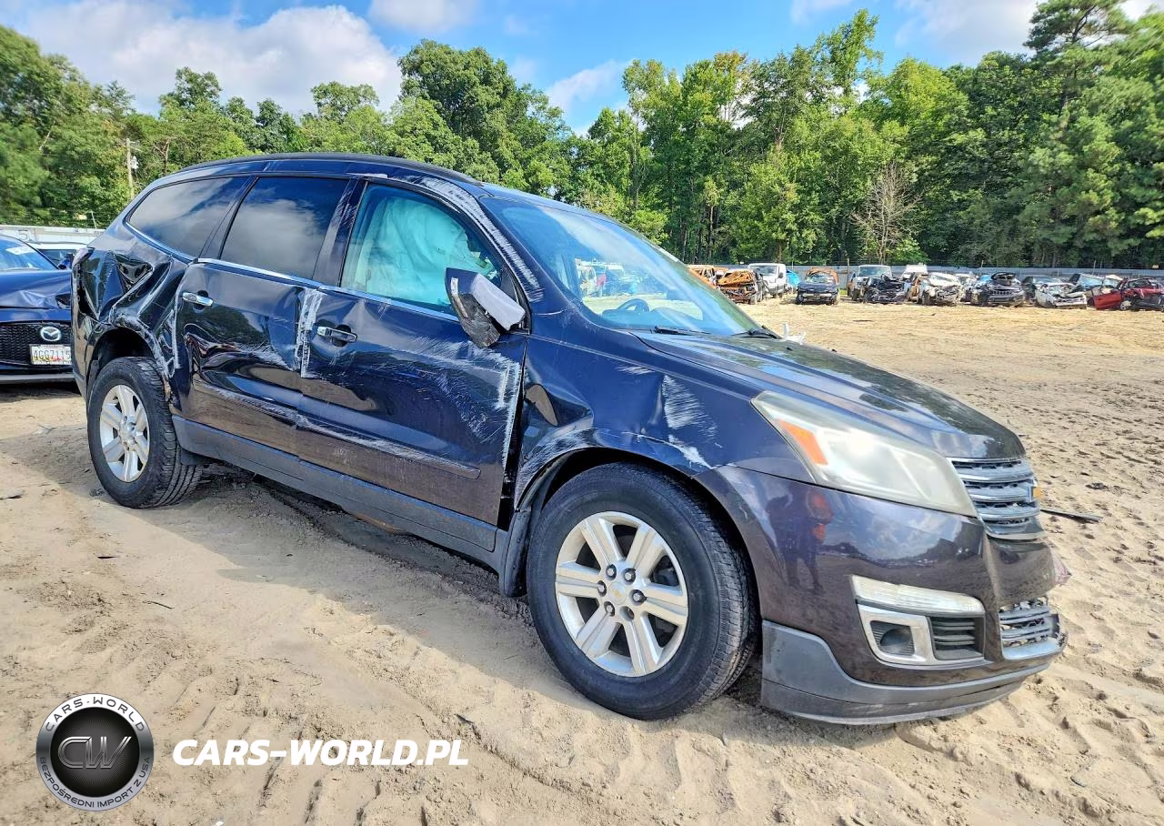 2013 Chevrolet Traverse Lt VIN:1GNKVGKD7DJ172343 - 4