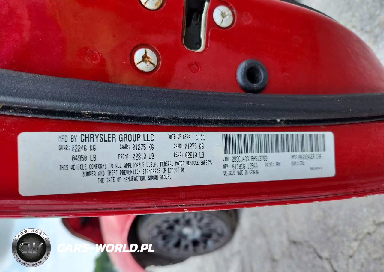 2011 Dodge Challenger VIN:2B3CJ4DG1BH513783 - 12