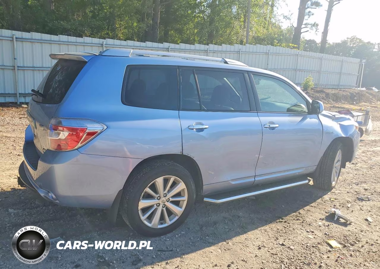 2009 Toyota Highlander Hybrid Limited VIN:JTEEW44A492031747 - 3