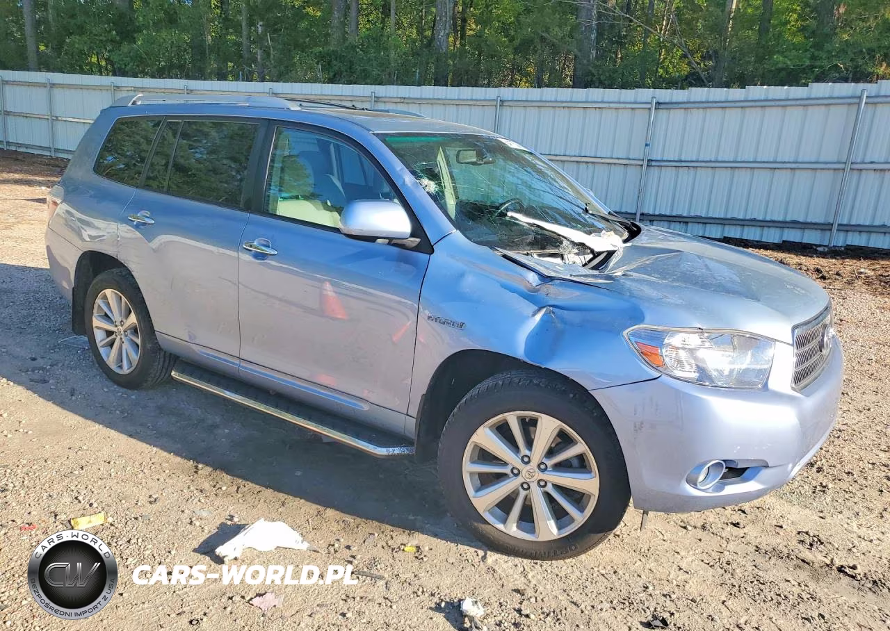 2009 Toyota Highlander Hybrid Limited VIN:JTEEW44A492031747 - 4