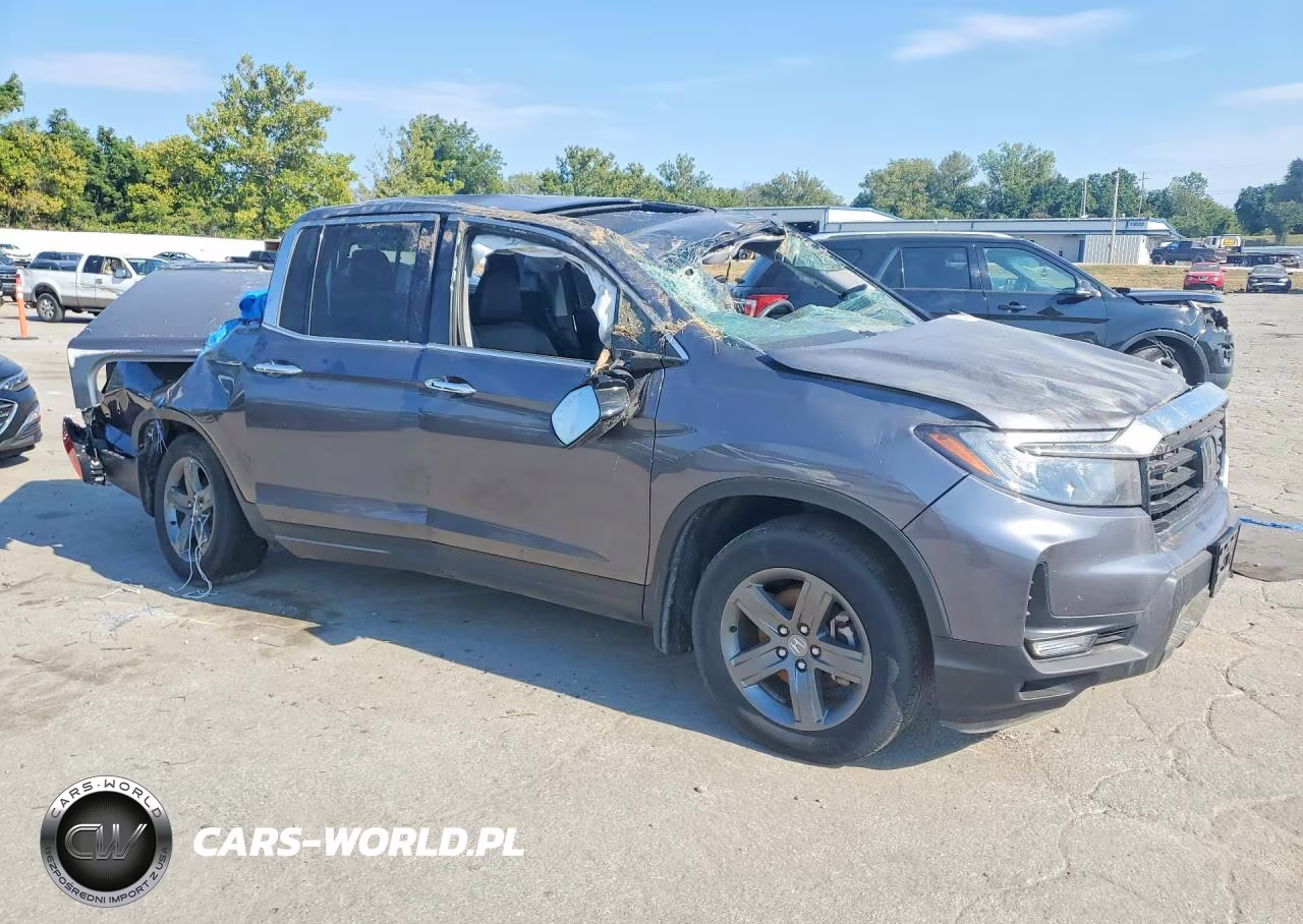 2023 Honda Ridgeline Rtl-E VIN:5FPYK3F74PB045870 - 4