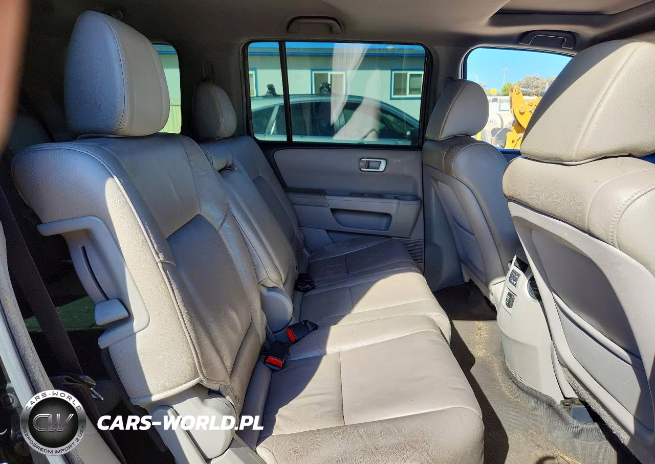 2012 Honda Pilot Exl VIN:5FNYF3H51CB037163 - 11