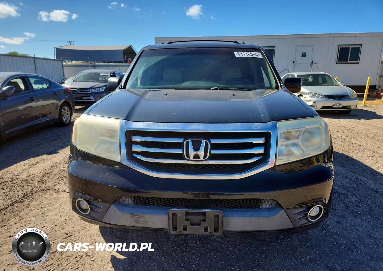 2012 Honda Pilot Exl VIN:5FNYF3H51CB037163 - 5
