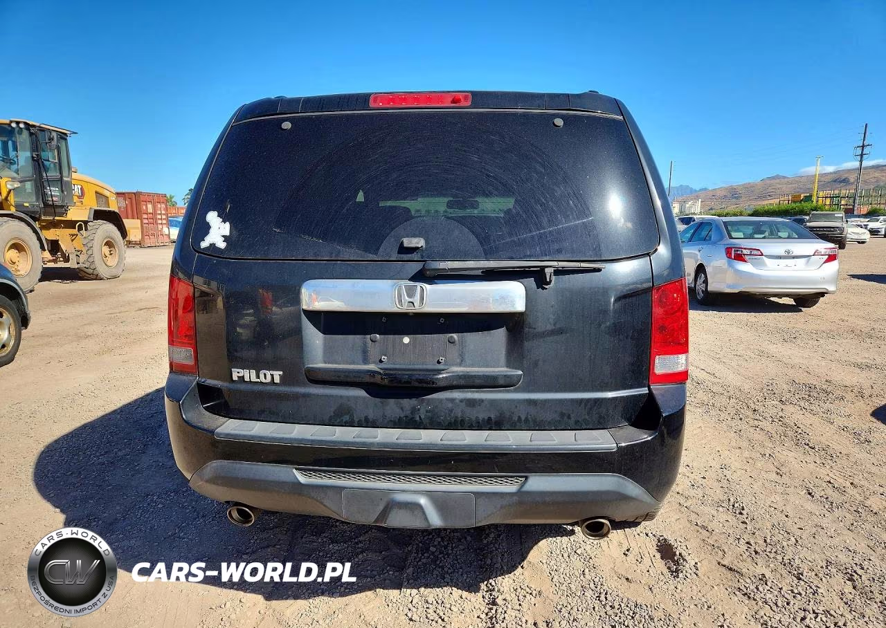 2012 Honda Pilot Exl VIN:5FNYF3H51CB037163 - 6