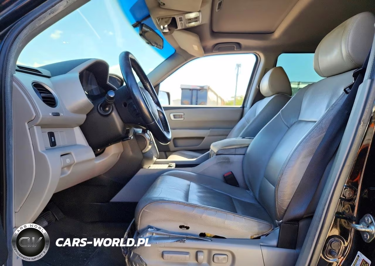 2012 Honda Pilot Exl VIN:5FNYF3H51CB037163 - 7