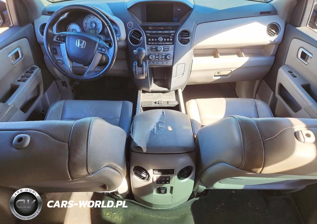 2012 Honda Pilot Exl VIN:5FNYF3H51CB037163 - 8