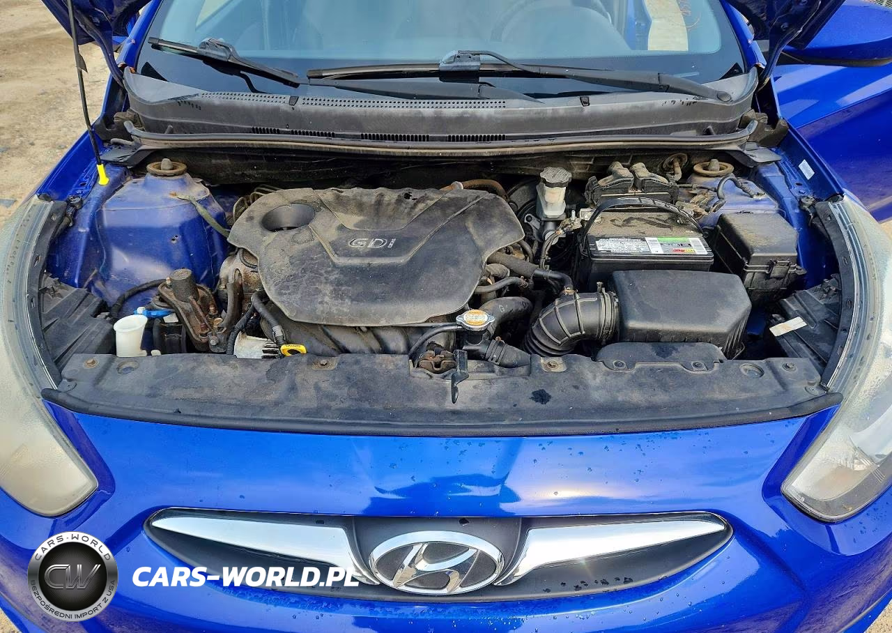 2012 Hyundai Accent Gs VIN:KMHCT5AE8CU016967 - 11