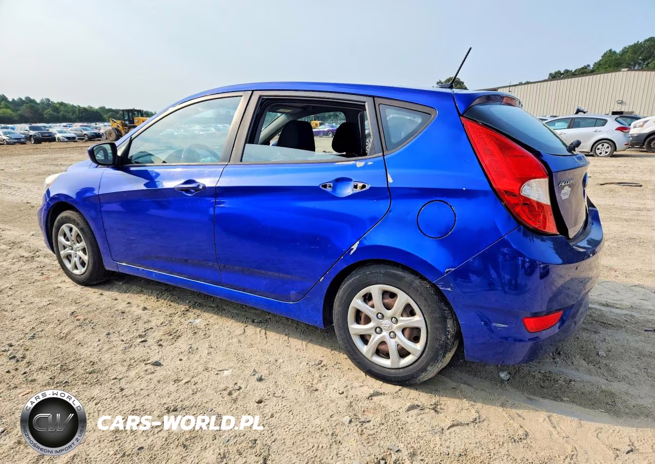 2012 Hyundai Accent Gs VIN:KMHCT5AE8CU016967 - 2