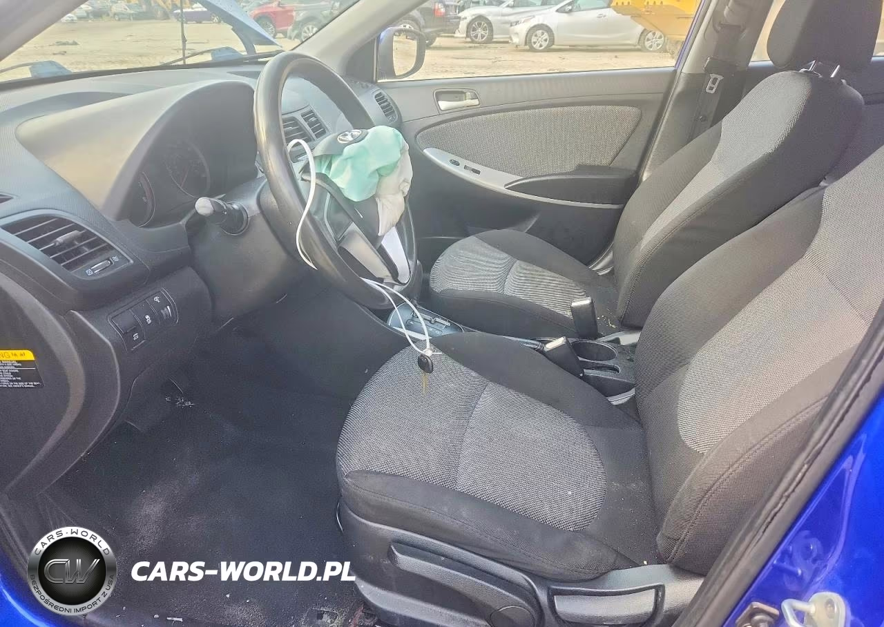 2012 Hyundai Accent Gs VIN:KMHCT5AE8CU016967 - 7