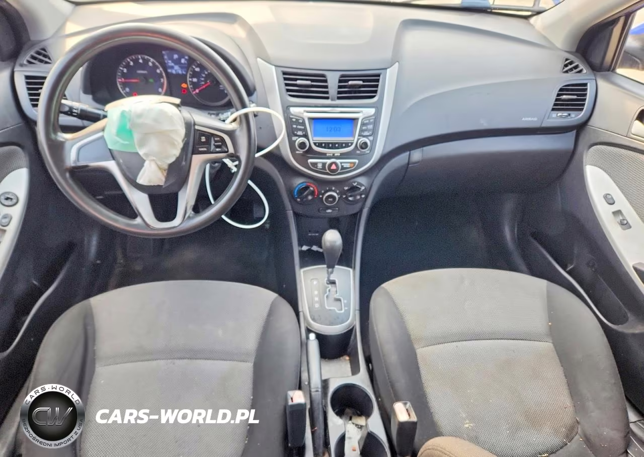 2012 Hyundai Accent Gs VIN:KMHCT5AE8CU016967 - 8