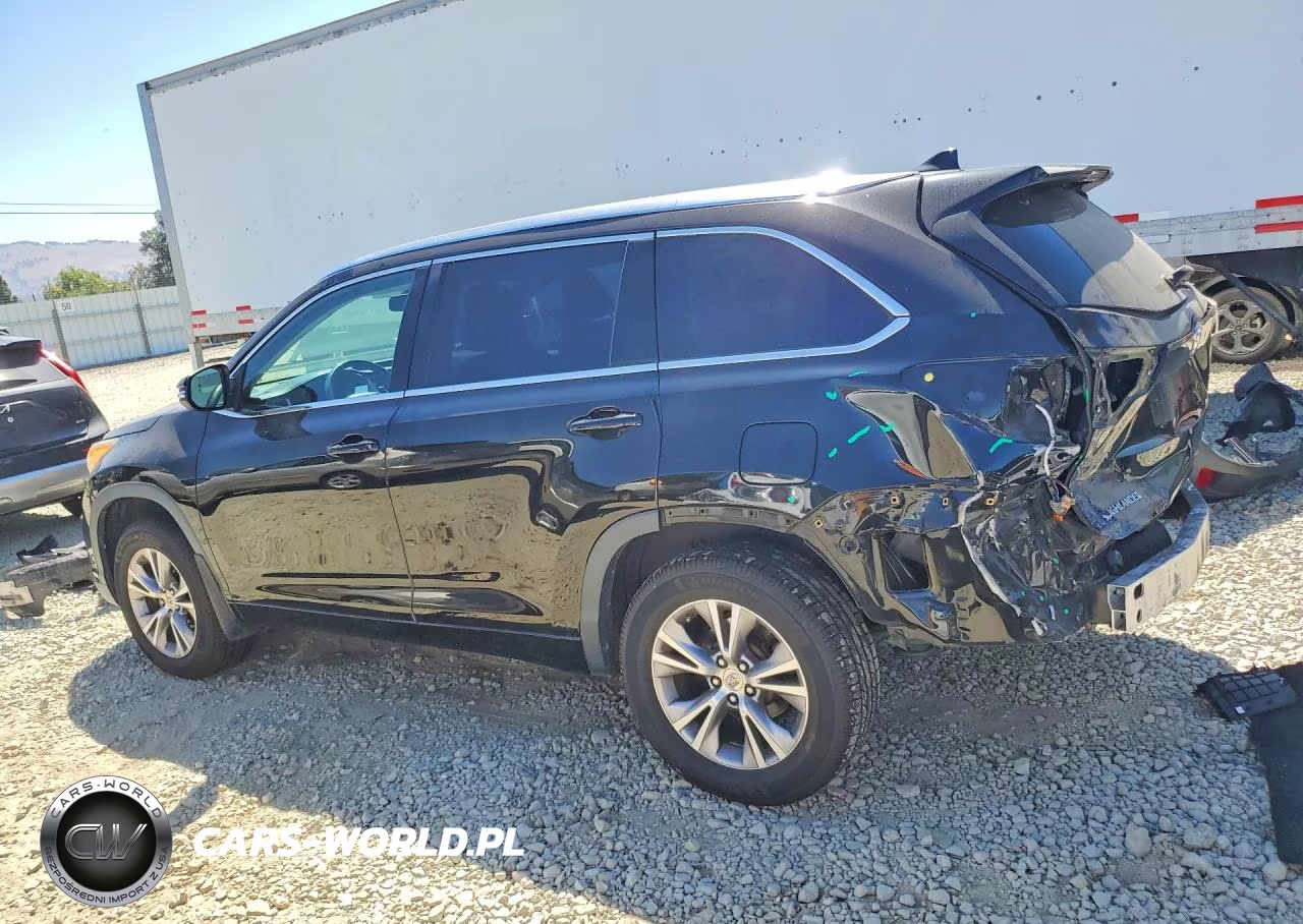 2015 Toyota Highlander Xle VIN:5TDJKRFH9FS211753 - 2