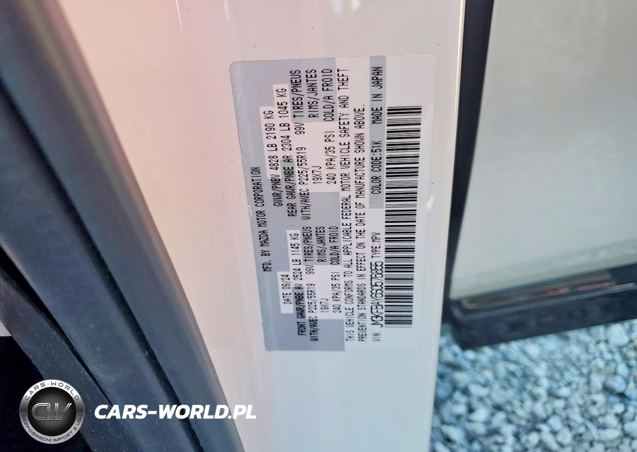 2025 Mazda Cx-5 Carbon Turbo VIN:JM3KFBAY6S0576855 - 13