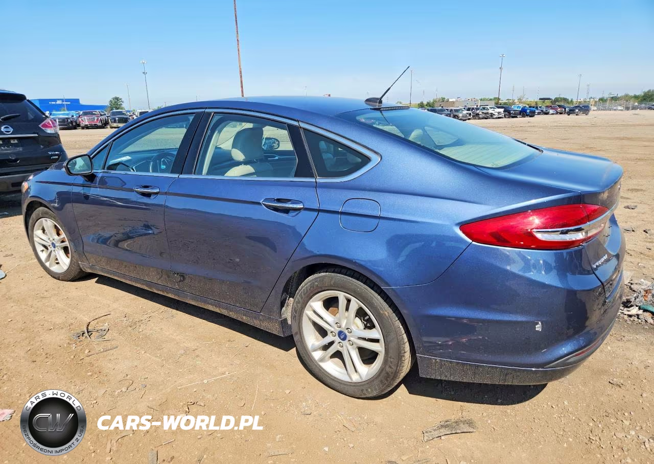 2018 Ford Fusion Se VIN:3FA6P0HD2JR104431 - 2
