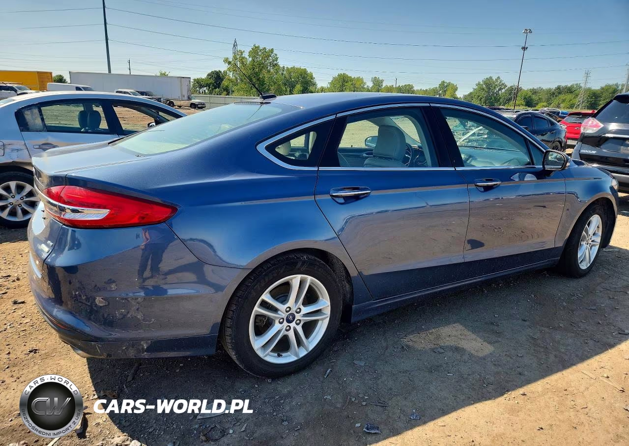 2018 Ford Fusion Se VIN:3FA6P0HD2JR104431 - 3