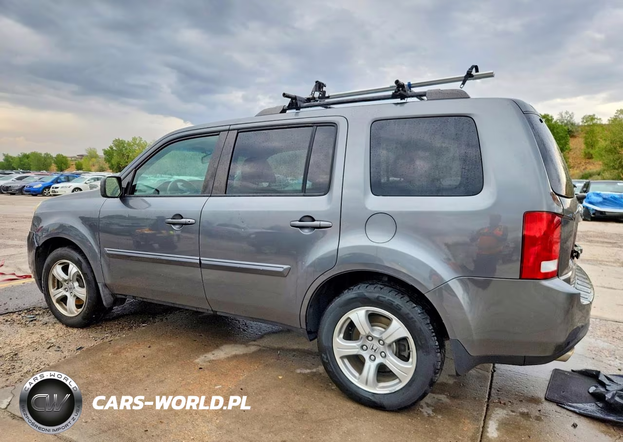 2013 Honda Pilot Exl VIN:5FNYF4H54DB052862 - 2